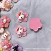 Perro Canela Conejo Flor de Resina Transparente de Dibujos Animados DIY Pegamento de Crema Accesorios para Joyería Funda para Teléfono Móvil Accesorios para el Cabello Hebilla de Zapato Pegatinas