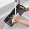 Prateleira de Cozinha Prateleira de Especiarias Sem Perfuração Doméstica Multifuncional Armazenamento de Especiarias Prateleira de Armazenamento de Especiarias de Parede