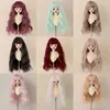 Peluca para Muñecas Bjd, 346 Puntos con Flequillo, Cabello Personalizable, Rizos Suaves de Lana de Seda, Peluca de Cabeza Completa