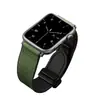 Adecuado para Huawei Gt3 Watch Pegatina de Silicona Cuero de Caballo Loco Plegable Hebilla Magnética 20/22mm Samsung Watch Correa de Reloj