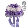 Ramos de Novia y Dama de Honor Estilo Occidental Suministros para Bodas Amazon Versión Coreana Rosas de Espuma de Poliestireno Al por Mayor