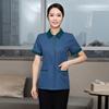 Limpeza de Roupas Terno de Verão de Manga Curta Quarto de Hotel Hospital Ktv Limpador Tia Limpeza de Propriedade Roupas de Trabalho para Mulheres
