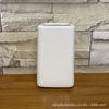 Suministros de baño de cerámica estilo europeo simple alto blanco cuadrado baño de tres piezas botella de baño taza de gárgaras caja de jabón