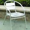 Vendas Diretas de Fábrica LFT-3058 fornecimento conjunto de mesa e cadeiras de alumínio de cinco placas. Mobiliário de mesa e cadeira para Hotel de Lazer