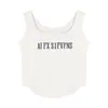 Chaleco de tirantes deportivos americanos para mujer, verano, chica sexy, solo quiere, sin mangas, ajustado, adelgazante, top interior, ropa exterior