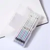 Recambios de Bolígrafo Jiaxuepai Negro 0.38/0.5 Tubo de Aguja Completo Recambios de Reemplazo Suministros Escolares Recambios de Bolígrafo de Tinta Sin Rotura de Tinta Sin Rotura de Recambio