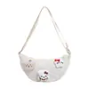 Bolsos Pequeños para Hombres y Mujeres 2025 Nueva Moda Estilo Coreano Bolso de Hombro Individual Cruzado de Moda Pana Pana Bolso Pequeño de Hombro