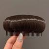 Artefato Fofo de Cabelo Aumento do Topo Craniano Invisível Almofada de Cabelo Grampo de Cabelo Clipe de Raiz de Cabelo Cocar Franja Acabamento Grampo de Cabelo Respirável