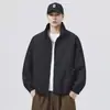 Chaqueta de Primavera 2026 con Cuello Alto para Exteriores de Corte Holgado Chaqueta Deportiva Estilo Funcional Versátil Casual Cómoda Prenda Superior
