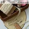 Ribete de Encaje Accesorios para Sofá Decoración de Encaje Hecha a Mano Tela Casual para Ropa Cortina Hilo de Algodón Puro Encaje 5 Yardas
