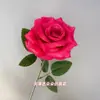 Rosa Diamante Simulada de Galho Único Arranjo Floral para Guia de Caminho de Casamento Arranjo Floral Decoração Hotel Floral Decoração Suave Flor Artificial Atacado
