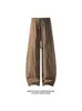 Colección Otoño 2026: Pantalones de Pierna Curva con Estampado de Cuadros Patchwork Estilo Americano sobre Fondo Blanco, Tallas M-5XL, HK261057-Especial P30