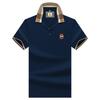 Camiseta de Manga Corta Alihu para Hombre Paul Verano Casual de Negocios Top Puro Solapa Manga Corta Camisa Polo para Hombre
