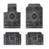 Alfombrilla Retro Persa para Coche Amazon Resistente al Desgaste Resistente a la Suciedad Alfombrilla Especial de Cuatro Piezas Etiquetado TEMU