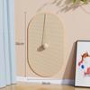 Placa de Arranhar Gato de Sisal Montada na Parede Vertical Resistente ao Desgaste Não Solta Pelo Almofada Anti-Arranhão de Gato Moedor de Unhas de Gato Proteção de Sofá Almofada de Sisal