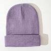 Gorro de punto con vuelta para hombre y mujer, cálido para la cabeza y las orejas, para ir caminando al trabajo o a clase, para hacer ejercicio, gorro de esquí
