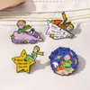 Série Fofa de Desenho Animado O Pequeno Príncipe Insígnia Bolsa Estojo de Caneta Decoração Cintura Gadget Prático Fornecimento Direto da Fábrica Venda Direta no Local