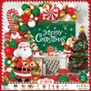 Amazon Transfronterizo Set de Globos Navideños Cadena de Globos Navideños Globos de Látex de 12 Pulgadas Rojos y Verdes