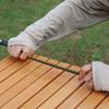 Hebilla de montañismo al aire libre, cuerda elástica de 8 mm de grosor, cuerda elástica para atar equipaje con gancho para cuerda de tienda de campaña, tendedero de camping