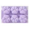 Molde de silicone para bolo de gelo em formato de garra de gato, mais vendido internacionalmente, com tampa, caixa de comida infantil, molde de bolo de geleia