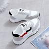 Tênis Esportivos para Mulheres, Novos Sapatos Brancos com Cobertura de Couro para Outono e Primavera para Estudantes Femininas, Sapatos Baixos Versáteis Estilo Coreano, Sapatos Casuais com Solado Macio, Tênis para Corrida
