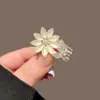 Mini Clip Pequeño de Mariposa Ojo de Gato con Pedrería de Alta Gama, Pasador Versátil para Flequillo Lateral, Pasador Pasador Tocado