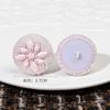 Hebilla de Cuentas para Uñas Estilo Chanel Cosida a Mano Accesorios de Piel Accesorios Botón Abrigo Abrigo de Lana Bolso Botón Decorativo