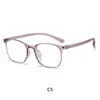 Armações de Óculos Retro Ultra Leves para Estudantes em Estoque na Fábrica com Bloqueio de Luz Azul, Lentes Sem Grau, Podem Ser Personalizadas com Grau, Estilosas e Versáteis