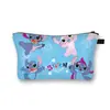 Nuevo Neceser de Stitch, Neceser Portátil de Doble Cara de Moda para Niños, Bolsa de Almacenamiento de Mano para Viajes al Aire Libre para Niñas