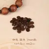 Cuentas de turquesa en stock, cuentas sueltas para pulseras DIY, accesorios de turquesa de alta densidad al por mayor