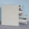 Gabinete de Archivo Ruili Ji con Cajón de Acero con Cerradura, Dos Cajones Deslizables, Proceso de Pintura Electrostática