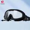 Gafas de Natación para Adultos de Montura Grande, Galvanizadas, Impermeables, Antivaho, Alta Definición, Gafas de Natación Coloridas, Unisex, Equipo Profesional al por Mayor