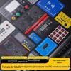 Saco de tambor de PVC face paste instrumento instrumento chave placa frontal para desenvolver equipamento mecânico controle chave painel de toque atacado