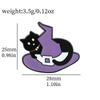Broche Criativo Personalizado de Halloween Novo Desenho Animado Abóbora Gato Doce Fantasma Emblema de Metal Acessórios para Bolsa