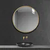 Espejo de Baño sin Taladro Adhesivo Montado en Pared Espejo de Tocador de Baño Espejo de Cristal Simple sin Marco Fábrica de Espejos de Baño para Maquillaje
