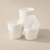 Forminhas de papel para cupcake com borda enrolada, forminhas para muffin resistentes ao calor, forminhas de papel à prova de óleo para sobremesas, forminhas descartáveis para bolo, disponíveis para atacado