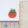 Caqui Bueno Cacahuete Cosas Buenas Suceden Serie Juego de Comida Parche de Resina Accesorios para Funda de Teléfono Móvil Pasador Joyería Diy