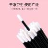 Pincel Labial Sólido, Pincel para Gloss Labial, Pincel para Esmalte Labial, Pincel para Batom, Bastão de Limpeza de Mousse para Extensão de Cílios, Cotonete, Ferramentas de Beleza, Maquiagem