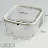 Caja de Almacenamiento de Escritorio de Aspecto Elegante, Transparente, de Gran Capacidad, Multifuncional, Caja de Almacenamiento para Accesorios del Cabello de Niñas, Pinzas para el Cabello y Aretes, con Tapa