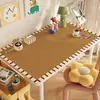 Tapete de mesa de desenho animado, toalha de mesa para escrivaninha de estudante, tapete de mesa para proteção ocular, tapete de proteção de superfície para escrivaninha de estudo infantil