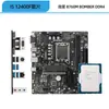 Pacote CPU Placa Mãe Micro-Star Explosive H610 ASUS B760 Core i5 12400f 12490f Boxeado