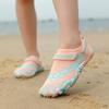 Tamancos Infantis para Bebês Verão Malha Respirável Velcro Sola de Borracha Antiderrapante Sapatos de Exterior para Praia Sandálias Masculinas