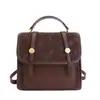 Diseño de Nicho Mochila Casual Retro Textura Bolso Sencillo de Moda Mochila Personalizada para Mujer Invierno 2025