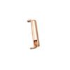 Para conector de correa fitbit versa2 metalurgia de polvos moldeo por inyección cabeza de conversión de reloj inteligente grano