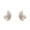 Moda japonesa e coreana deixa brincos de diamante completo brincos de nicho feminino temperamento zircão em forma de gota leve luxo requintado brincos pequenos brincos brincos brincos