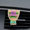 Aromaterapia para Coche Salida de Aire Acondicionado Palo Manual Ramo Suministros para el Interior del Coche Explosiones Girasol Adornos para el Interior del Coche Venta al por Mayor