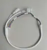 Cabo de alimentação cordão de cauda colorido cordão de luz branca cordão de cauda poe adequado para câmera 10 furos 10poe cordão de cauda