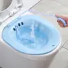 Bidé Transparente para Partes Íntimas Femininas, Bacia de Pós-Parto para Gestantes, Artefato de Limpeza para Hemorroidas, Bacia de Vaso Sanitário Sem Agachamento, Dropshipping