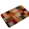 Alfombrilla de Piso de Barro Diatómico para Baño Antideslizante Absorción de Agua Secado Rápido Felpudo para Puerta de Inodoro Alfombra con Textura Imitación Tejida Venta al por Mayor
