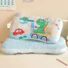 Almohada Infantil de Algodón Puro con Terciopelo de Frijol Calmante, Adecuada para Uso en Guardería, para Bebés de 1-3-6 Años y Mayores, Núcleo de Almohada Pequeño para Bebés